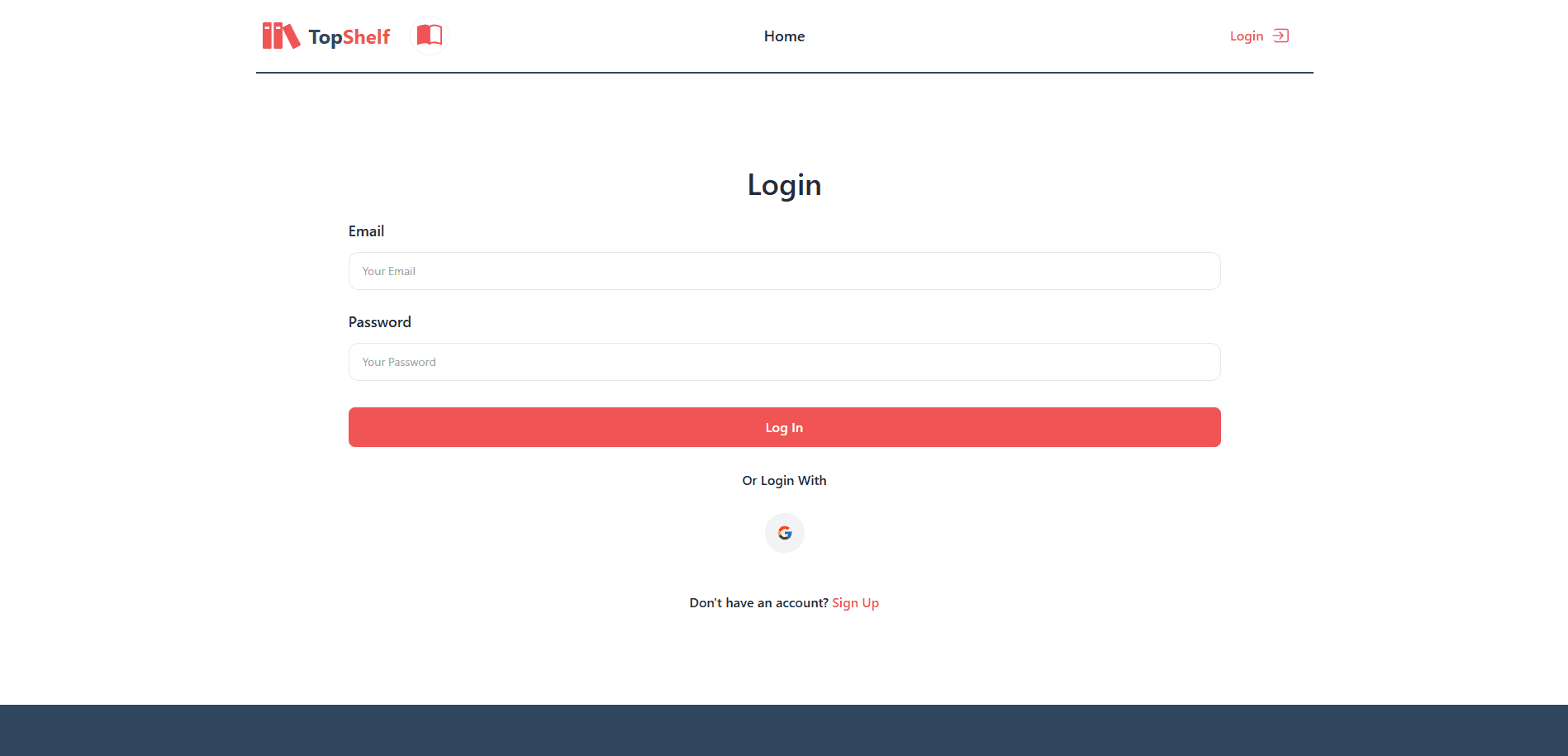 Login Page