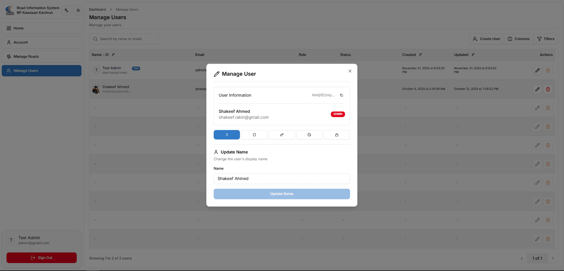 User Management