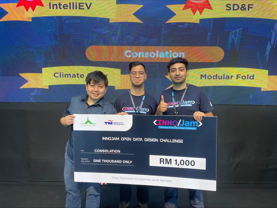 Image for Fifth Place at InnoJam 2023 - Smart Sustainable City